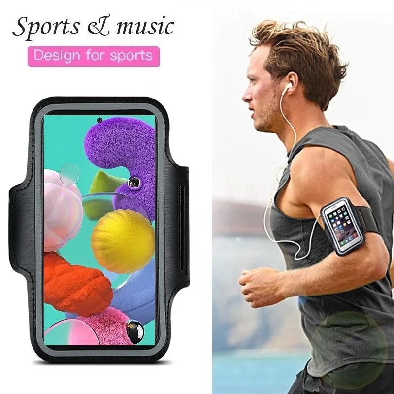 

Sports Case for Running on Hand for Samsung A52 A51 5G A50s A50 Bracelets Holder for Phone Arm band case for Samsung A52 A51 A50