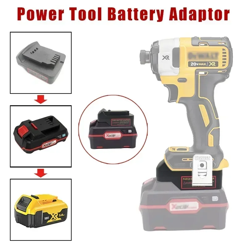 Фото Адаптер для аккумуляторов PAP20A1 20V (литий-ионные) для инструментов серии DCB180/DCB182 DCB 18V/20V №5