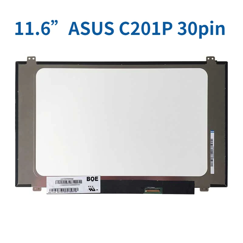 

11.6 inch lcd matrix for ASUS C201P Chromebook laptop lcd screen display 30pin up and down Screw hole