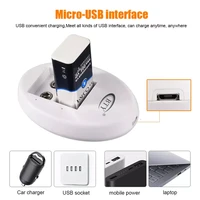 mini dual toy battery charger for 6f22 9v lithium ni mh ni cd battery usb plug portable charger for rechargeable batteries