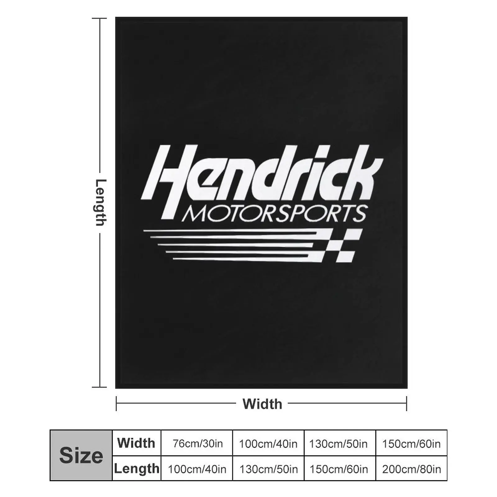 Одеяло Hendrick Motorsport в стиле аниме Фланелевые одеяла