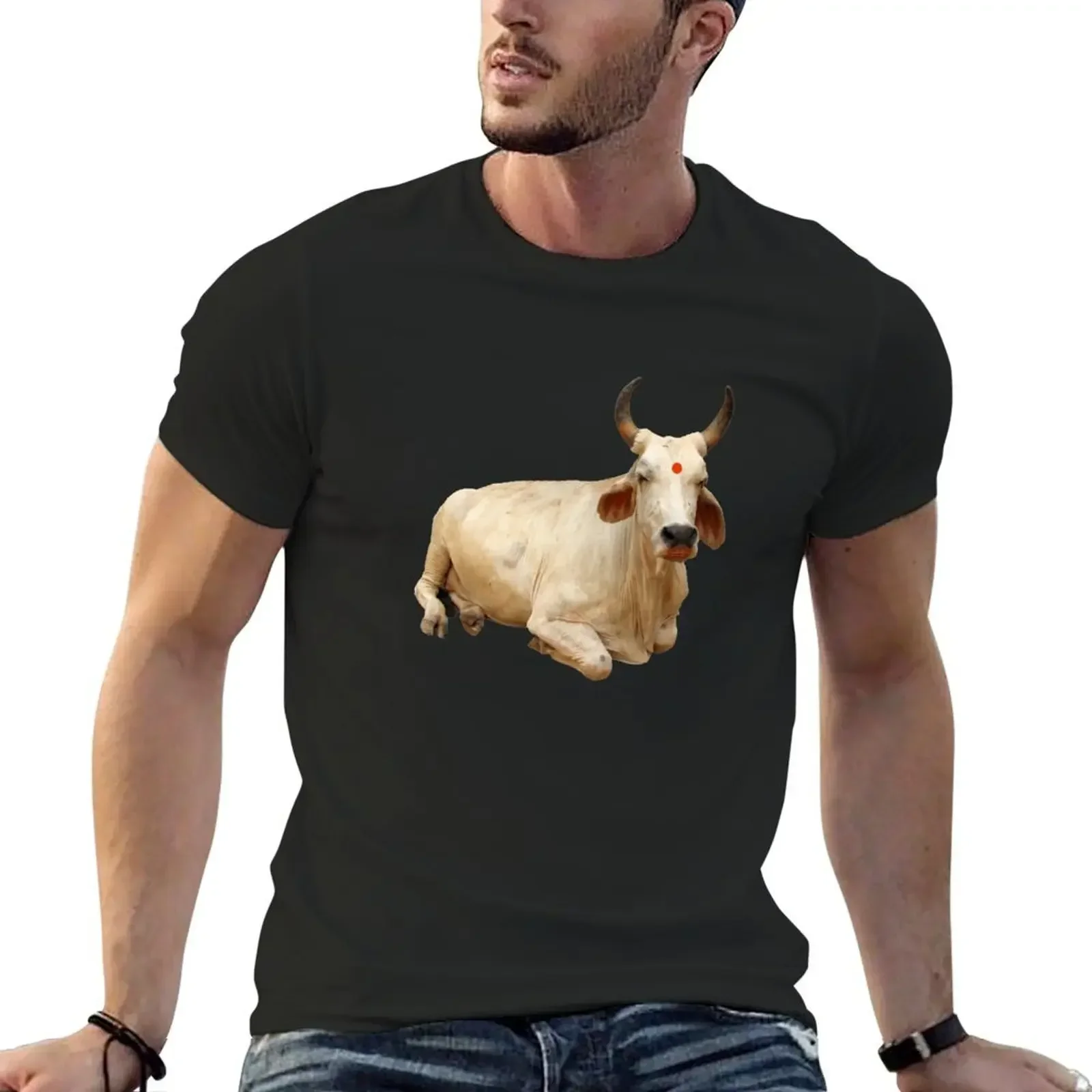 Gao Mata / Sacred Cow T-Shirt summer clothes shirts graphic Men's clothing