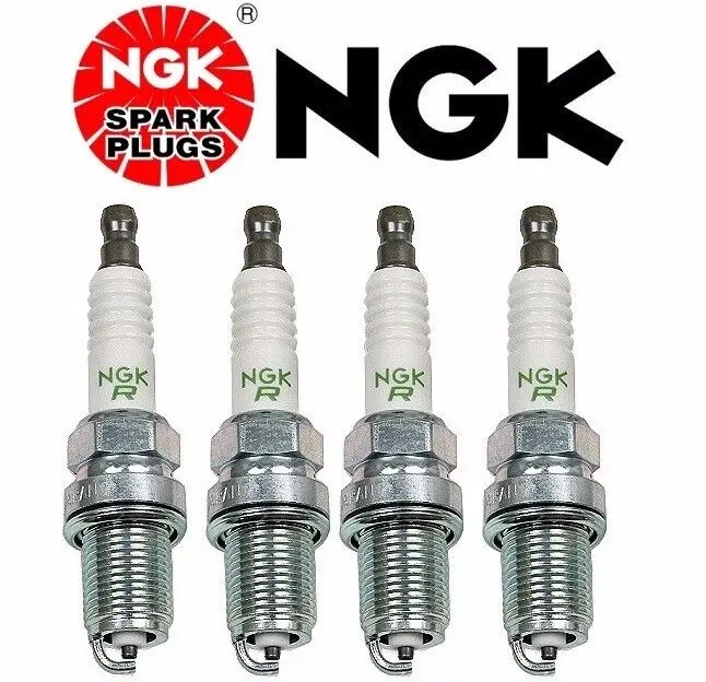 4-Новые медные свечи зажигания NGK V-Power BKR6E-11 # 2756 Сделано в Японии