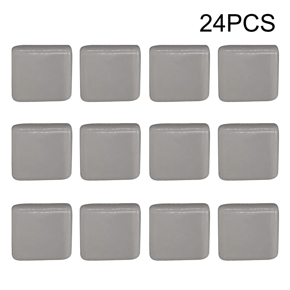 

24pcs Sofa Table Moving Pads Self Adhesive Home Furniture Sliders Non Slip Chair Glides For Carpet Floor Protector Anti Noisy