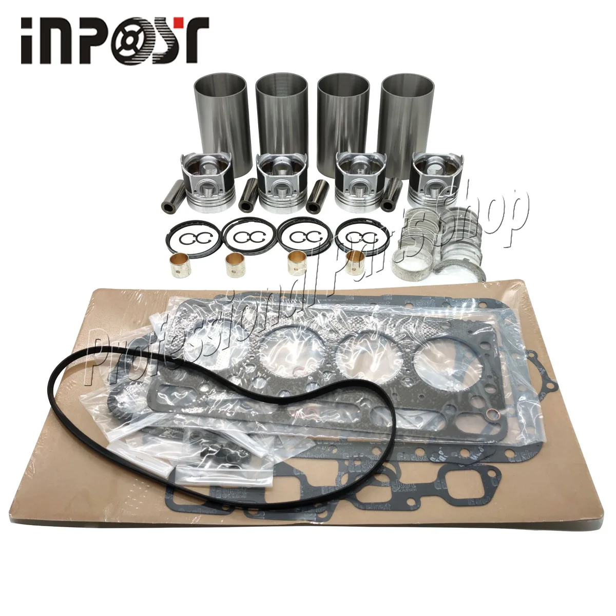 

Комплект для ремонта V1903 для двигателя Kubota V1903B Thomas T133 T135 Bobcat 751