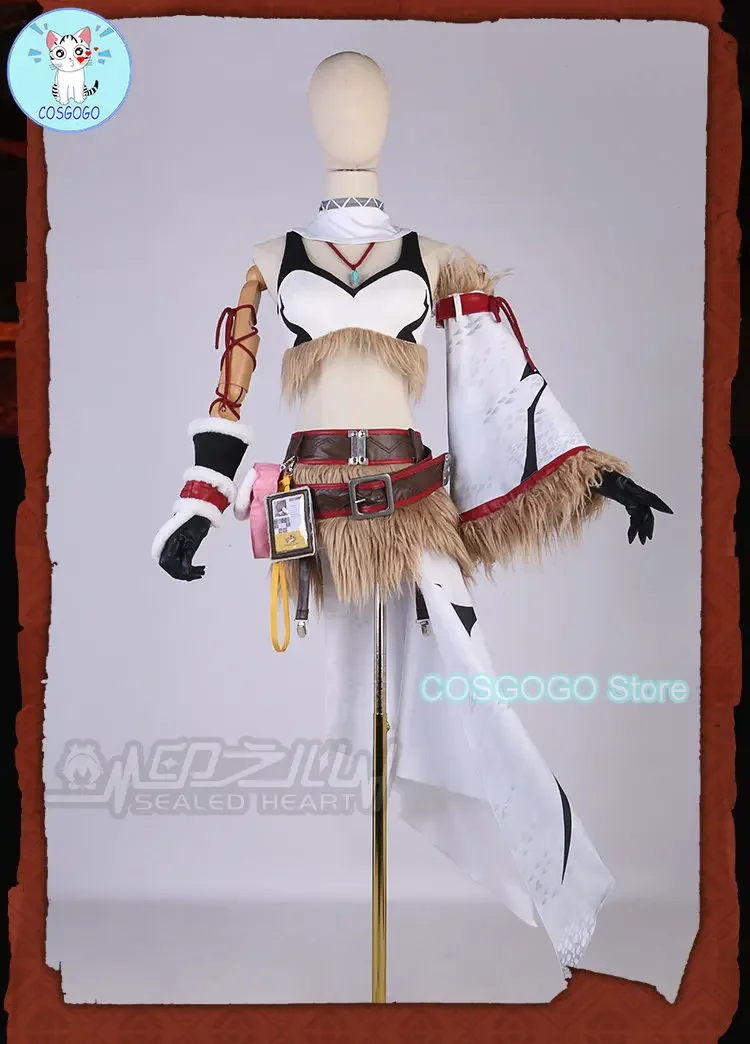 Игра Arknights Kirin X Yato Косплей Костюм Игровой Униформа Хэллоуин Вечеринка Наряд