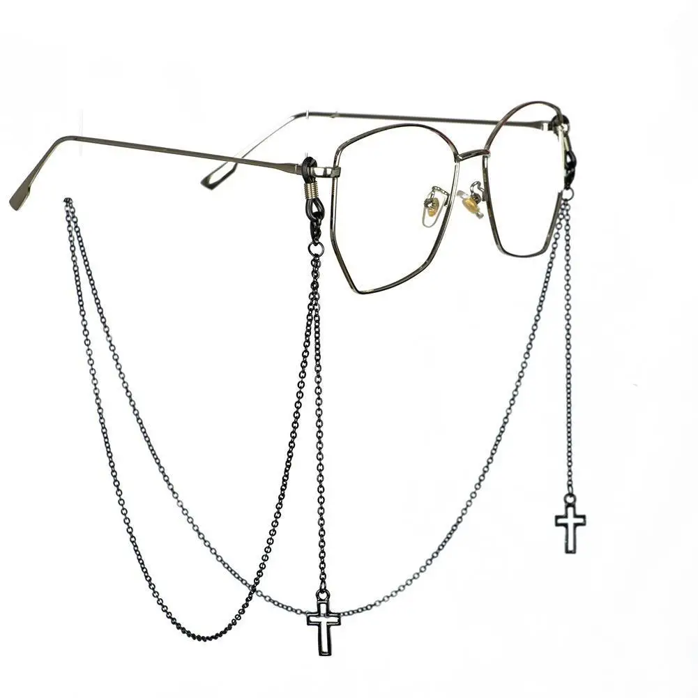 

Fashion Pendant Glasses Chains Sunglasses Spectacles Metal Chain Holder Cord Lanyard Necklace Casual Outdoor Travel Glasses Part