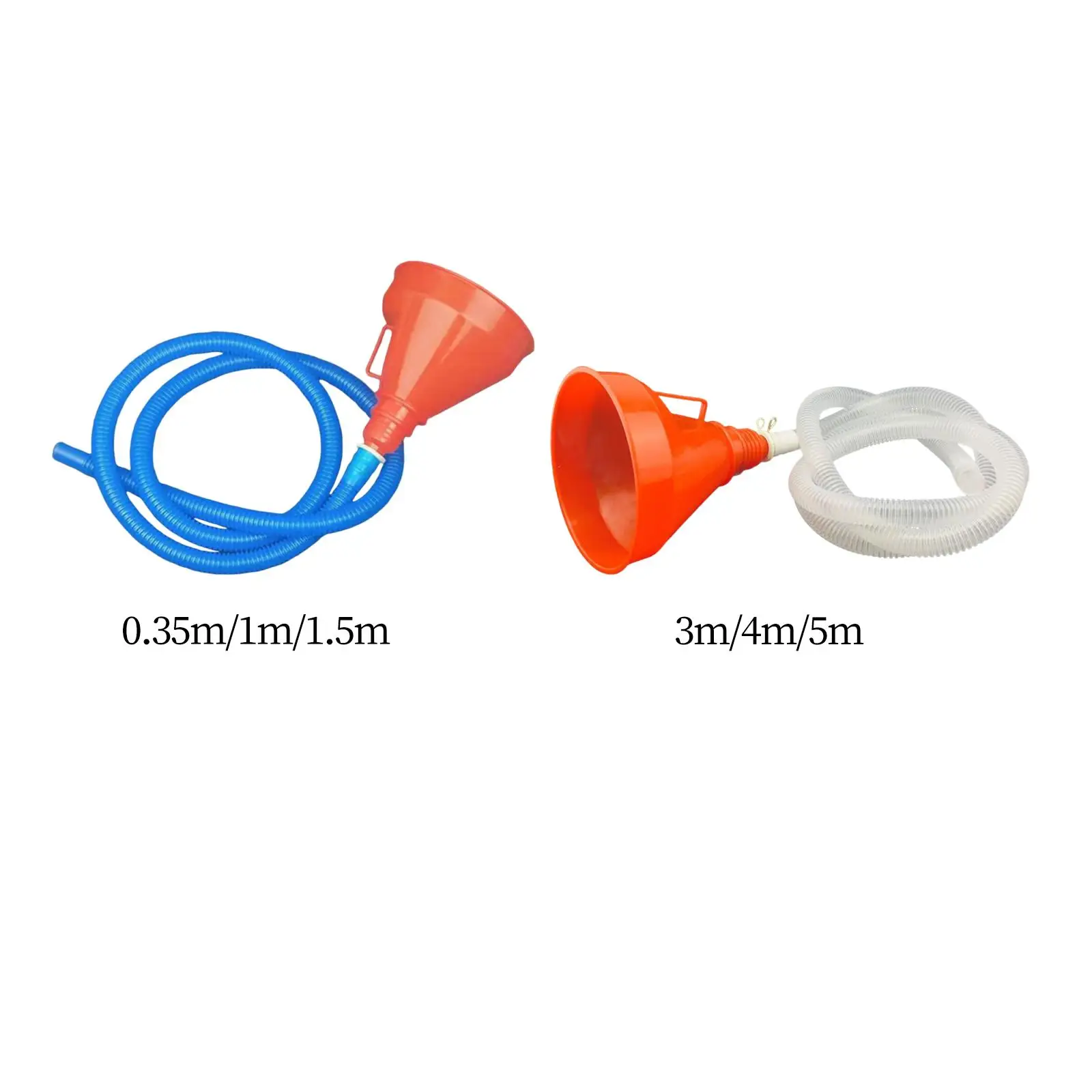 

Gasoline Fuel Funnel Fitting 13cm Wide Mouth Multi Purpose Long Flexible Spout Extension