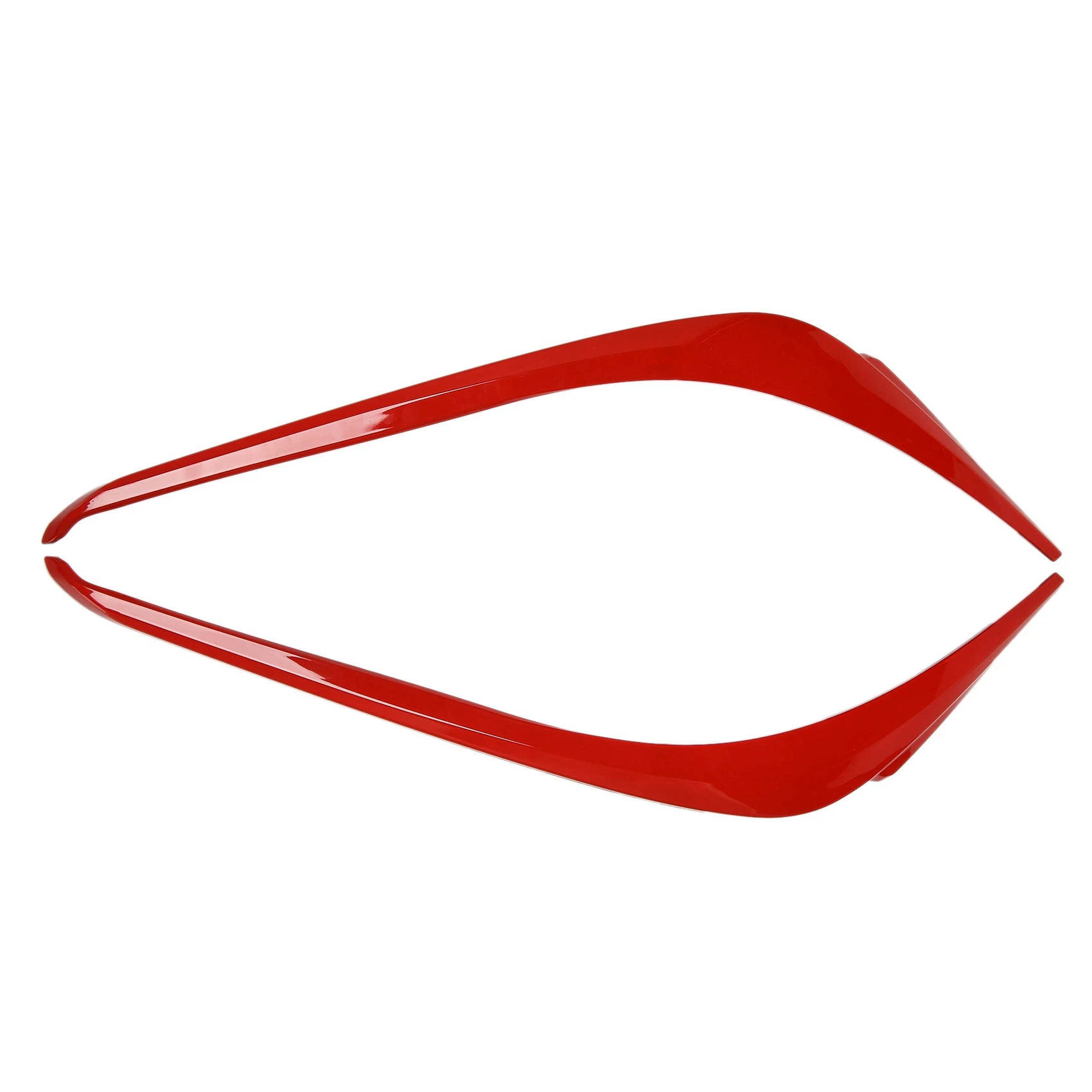 

Car Headlights Eyebrow Eyelids Sticker Trim Cover Car Styling for Toyota Levin 2019-2021 Red