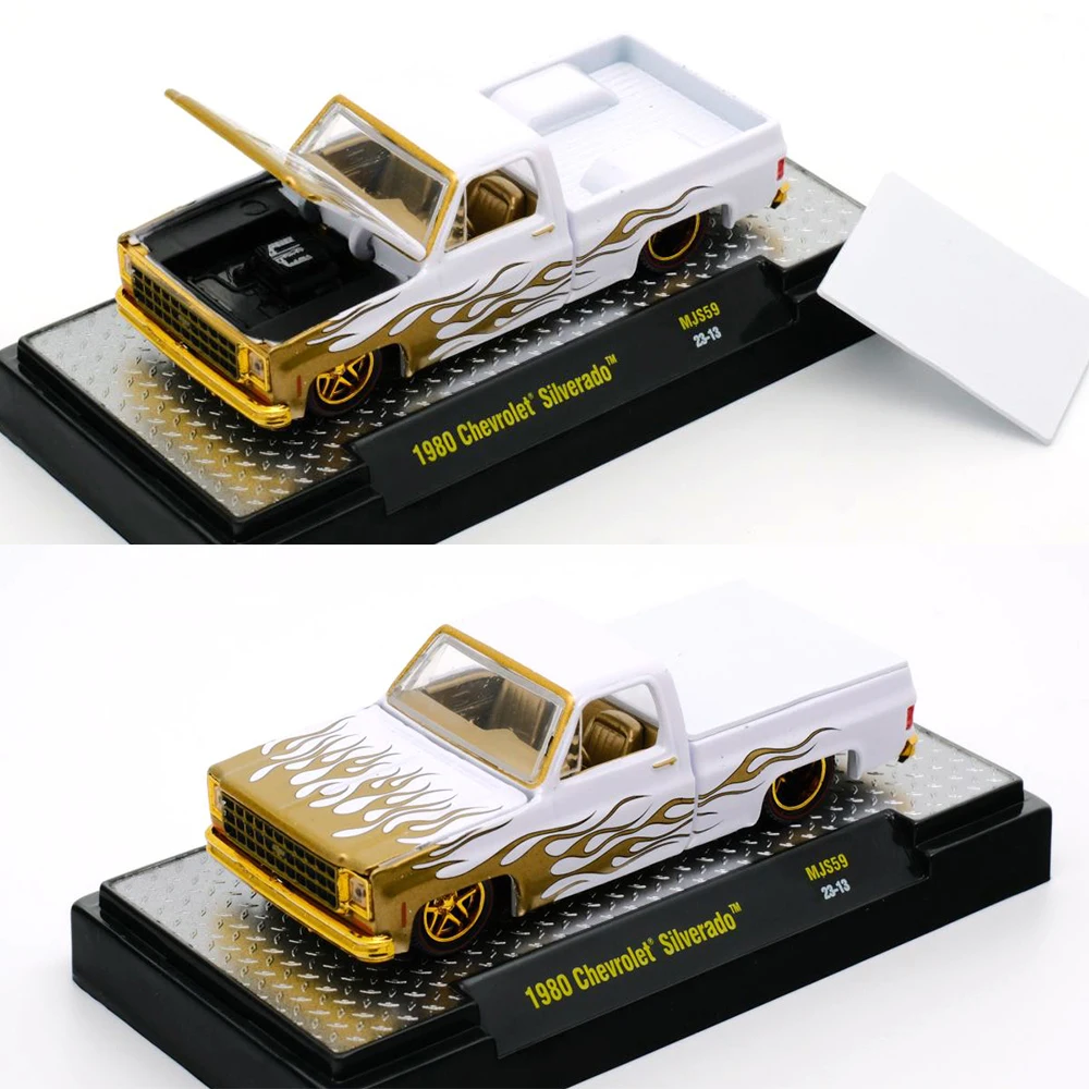 M2 Machines литая под давлением модель автомобиля из сплава 1:64 пикап современный