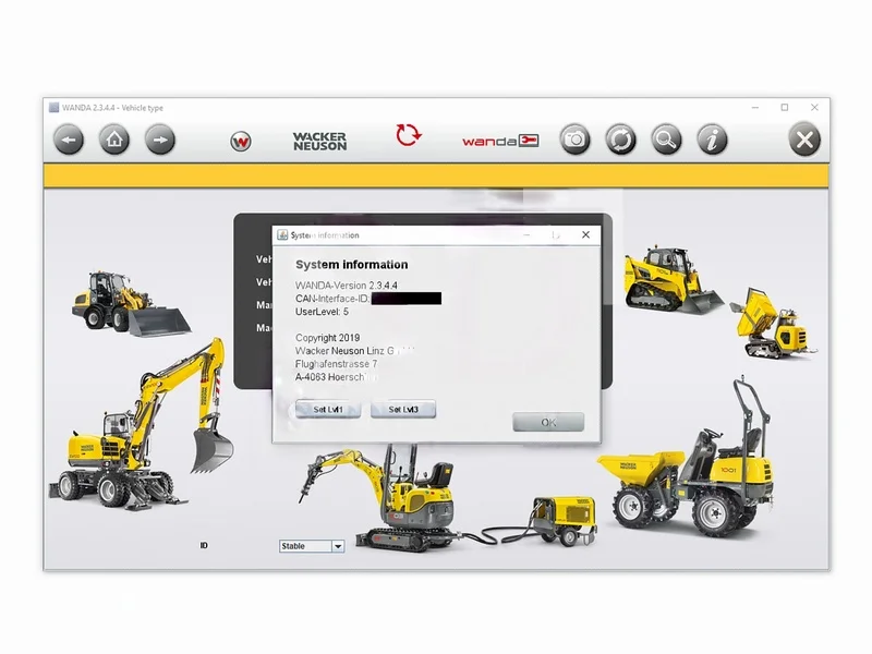 Фото Диагностический комплект AutoDVD WACKER NEUSON (CANFOX) с интерфейсом и кабелями №4