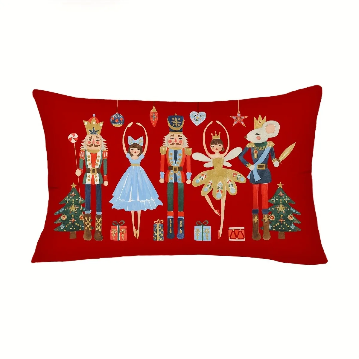 

Рождественские наволочки «Щелкунчик» 40x40 см