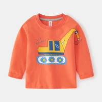 t shirt boy clothing long sleeve casual tees kids car tops for toddlers child spring summer