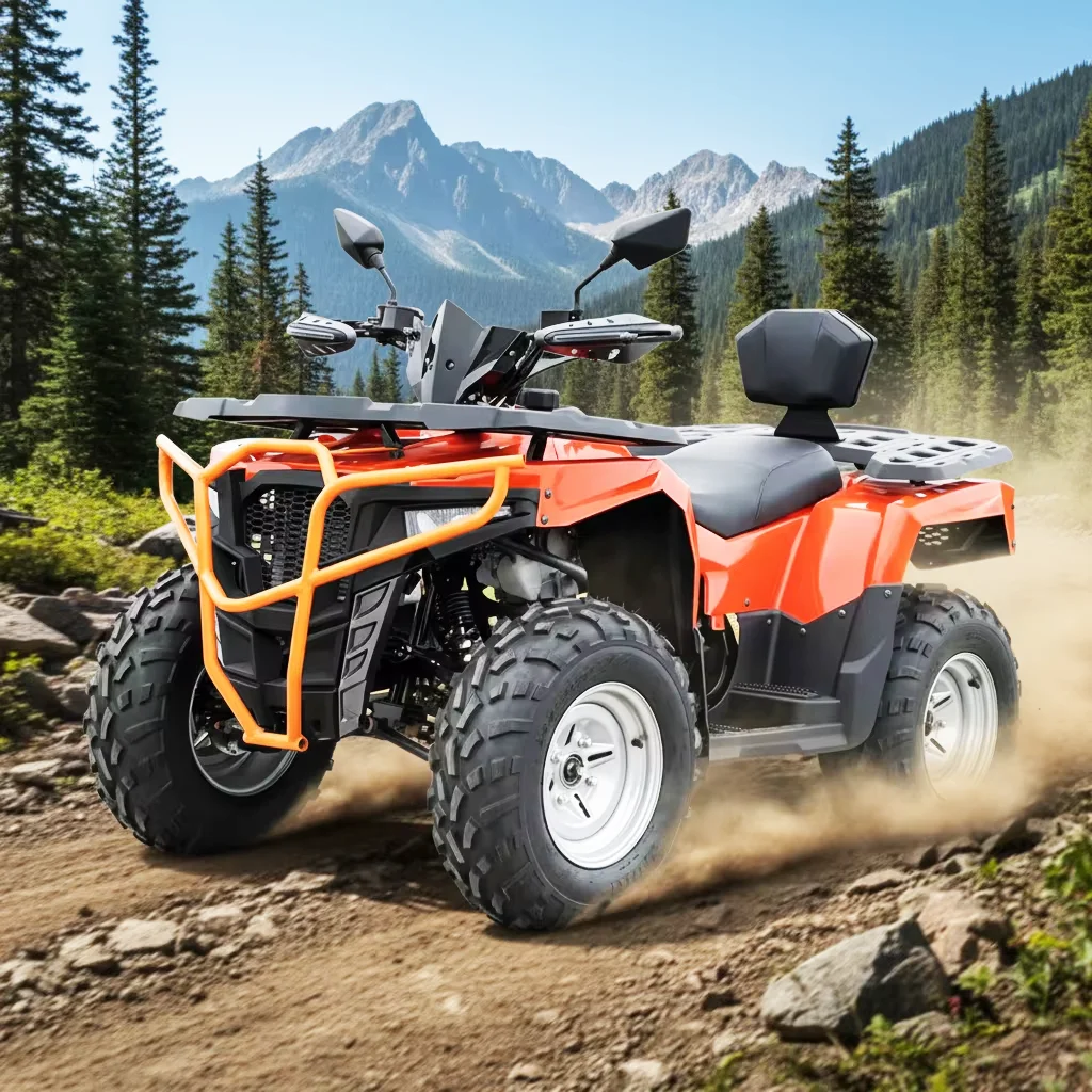 Фото Квадроцикл CF ATV для взрослых 200cc/300cc/350cc, полноприводный (2WD/4WD) с переключаемым режимом, для бездорожья №5