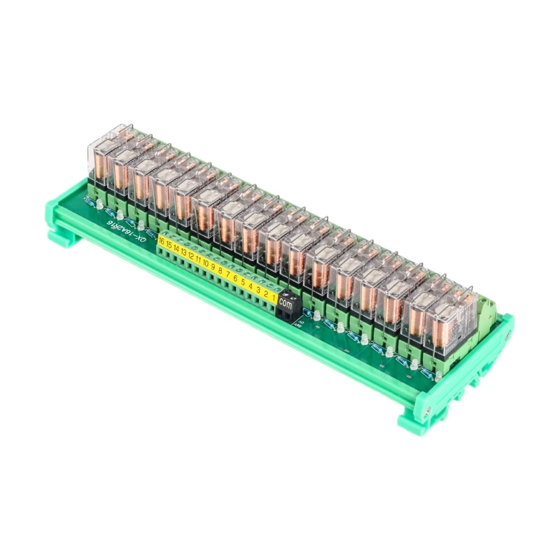

16 каналов 1 SPDT DIN-рейка 0MR0N G2R 24V DC/AC интерфейс релейный модуль Y5GB