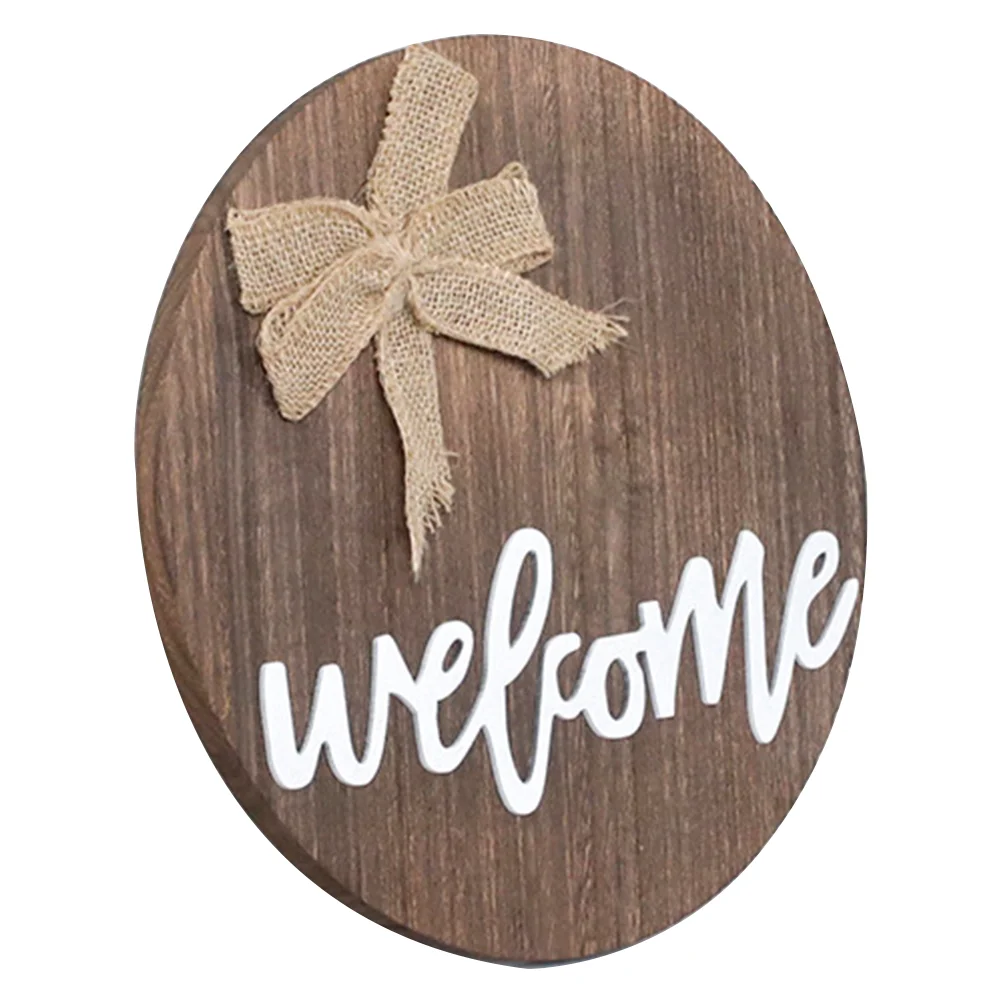 

Welcome Hanging Sign Wall Hanging Ornament Hanging Decoration for Home Shop