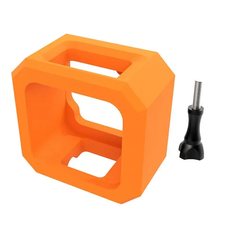 

Action Camera Protection Holders Orange Protective Case Mini Housing Case For Action Camera Cover Accessories For Outdoor Skking