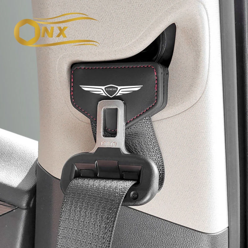 

Car seat belt fixing limiter with magnetic clip limit slack adjuster For Hyundai Genesis G70 GV70 G80 GV80 G90