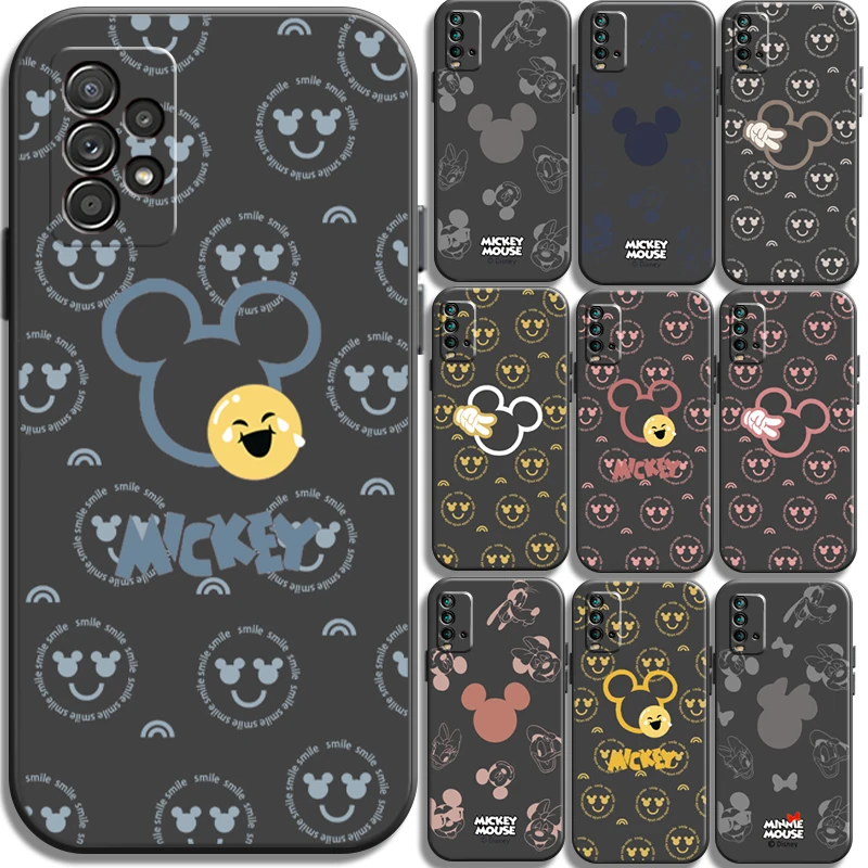 MIQI Mouse Phone Cases For Xiaomi Redmi Note 9 Pro 10 10S 10 Pro POCO F3 GT X3 GT M3 Pro X3 NFC Carcasa Back Cover Funda