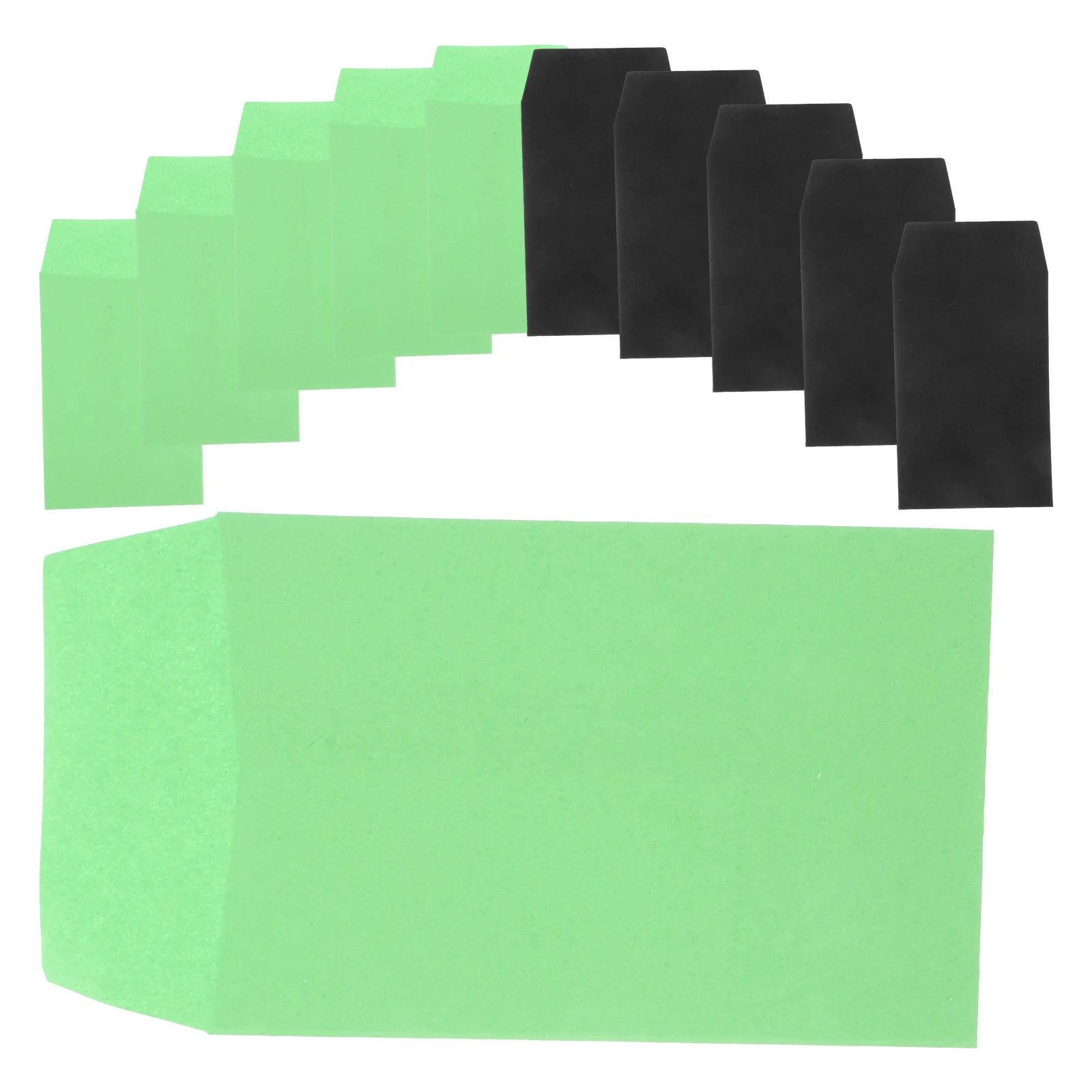 

100 Pcs Kraft Envelopes Coin Chinese Style Mailing Kraft Paper Cash Tip Money Saving Blank