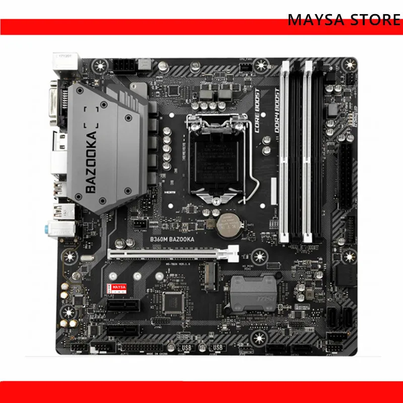 Материнская плата B560 для MSI MAG B560M BAZOOKA для 11/10-го поколения Core cpu DDR4 128 Гб HDMI PCI-E 4,0 USB3.2 Micro ATX