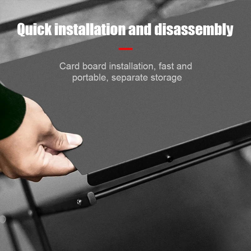 Складная полка WESTTUNE для кемпинга уличный портативный Настольный органайзер