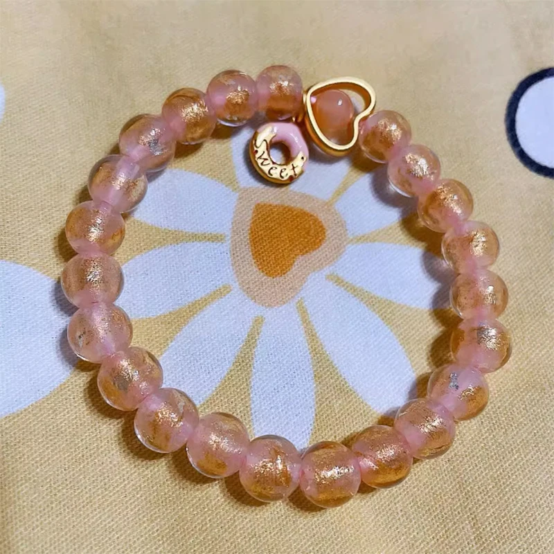 Стеклянные бусины Лэмпворк 8 мм 10