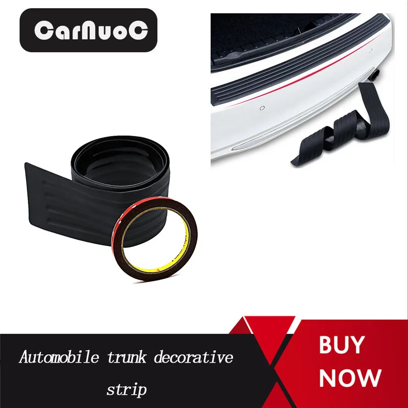 

90/105CM Performance Rubber Car Rear Bumper Trim Rear Guard Plate for Bmw e39 e46 e90 f30 f10 f01 f20 f32 f33 e60 Accessories