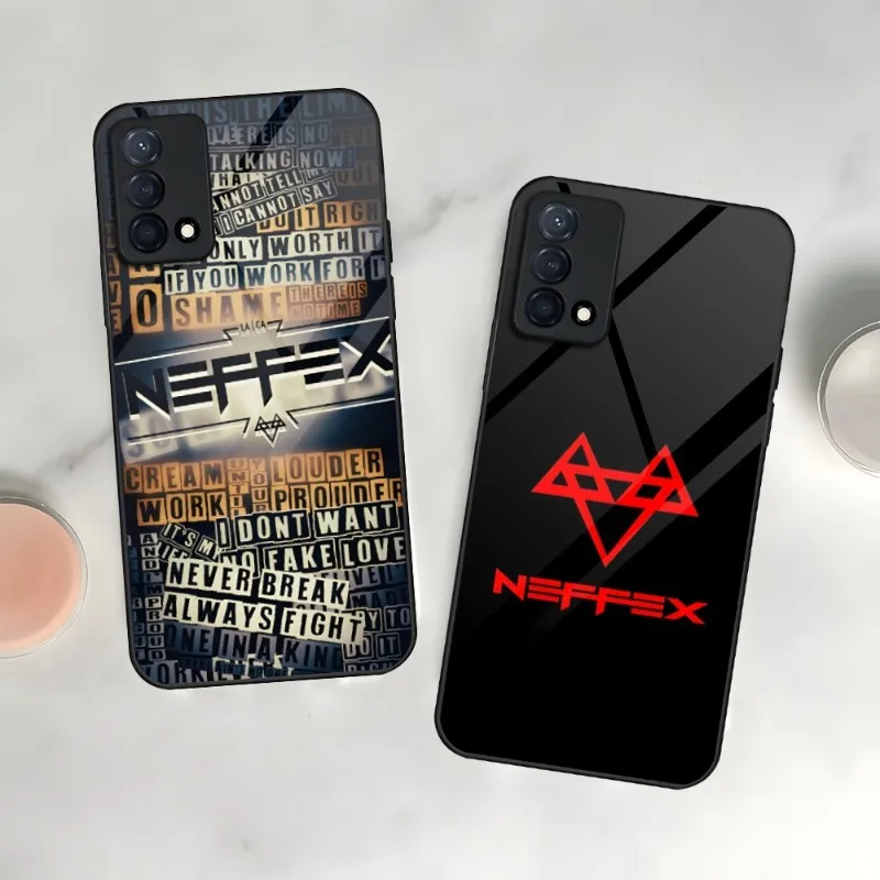 Music Neffex чехол для телефона для Oppo A54 A94 A92 A93 A55 A95 K9 K7 A15 Reno 5 7 6 4 Find X5 X3 X2 закаленное стекло
