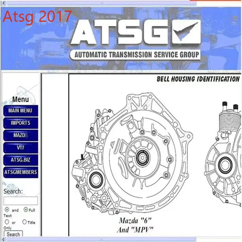 Фото Горячая новинка 2024: Программное обеспечение ATSG 2017 для авторемонта, информация по ремонту автоматических трансмиссий ATSG, руководство по диагностике ATSG №2