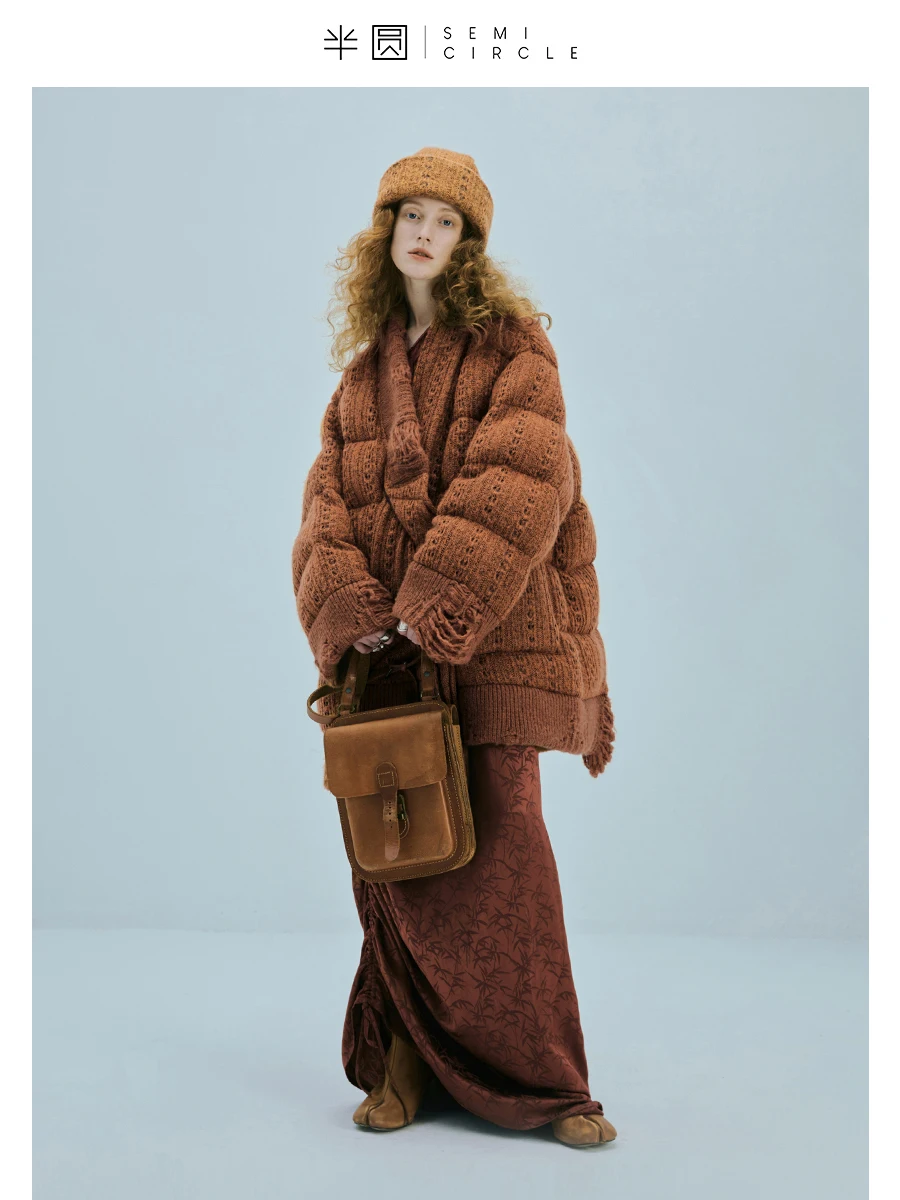 Рисунок 3 - Зима 2022, женский шерстяной пуховик