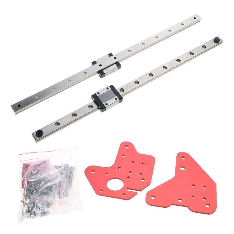 Модернизированный комплект линейной направляющей ADWE Dual Z-Axis MGN12C с монтажным