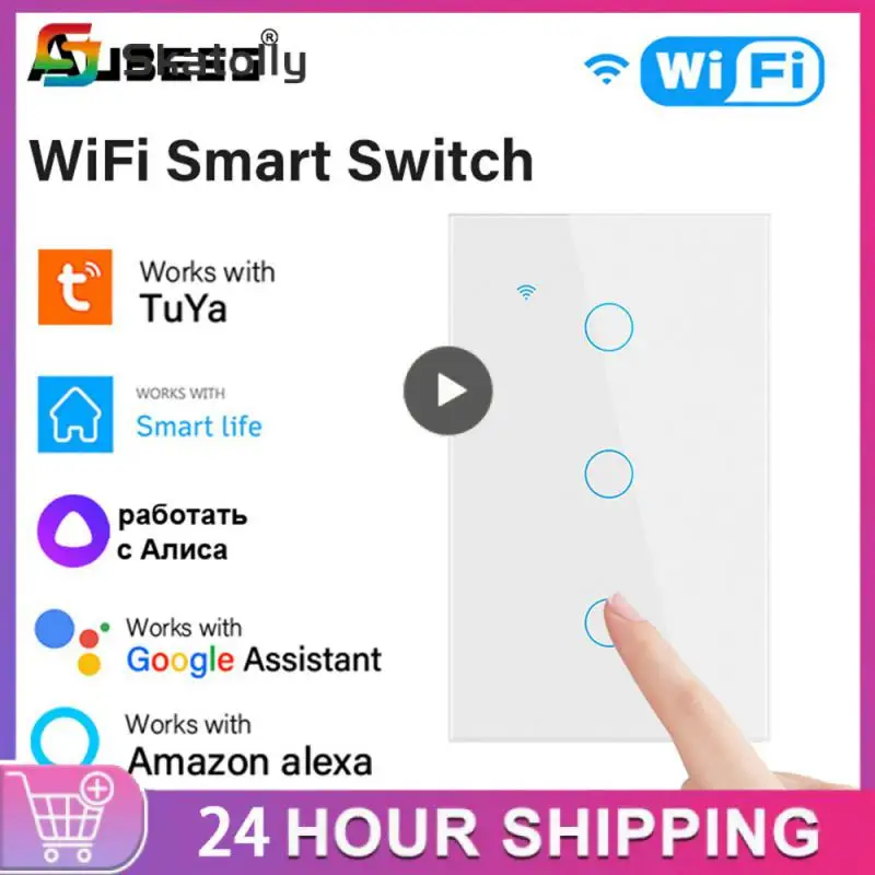 

Easy Setting Up Touch Switch Voice Control Three Control Methods Neutral Wire Single Fire Switch Smart Home Home Essentials