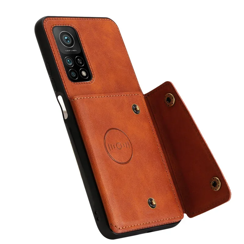 Чехол-бумажник из искусственной кожи для Xiaomi Mi 10 T Pro
