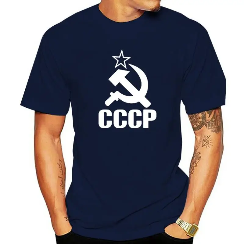 

Футболка мужская с принтом советского флага, серпа, коммунистического коммунизма, СССР, СССР, Советского Союза, КГБ, Москвы, России