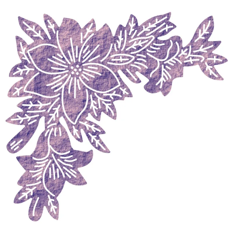 Новые объятия рекламные цветы металлическая высечка шаблон для скрапбукинга