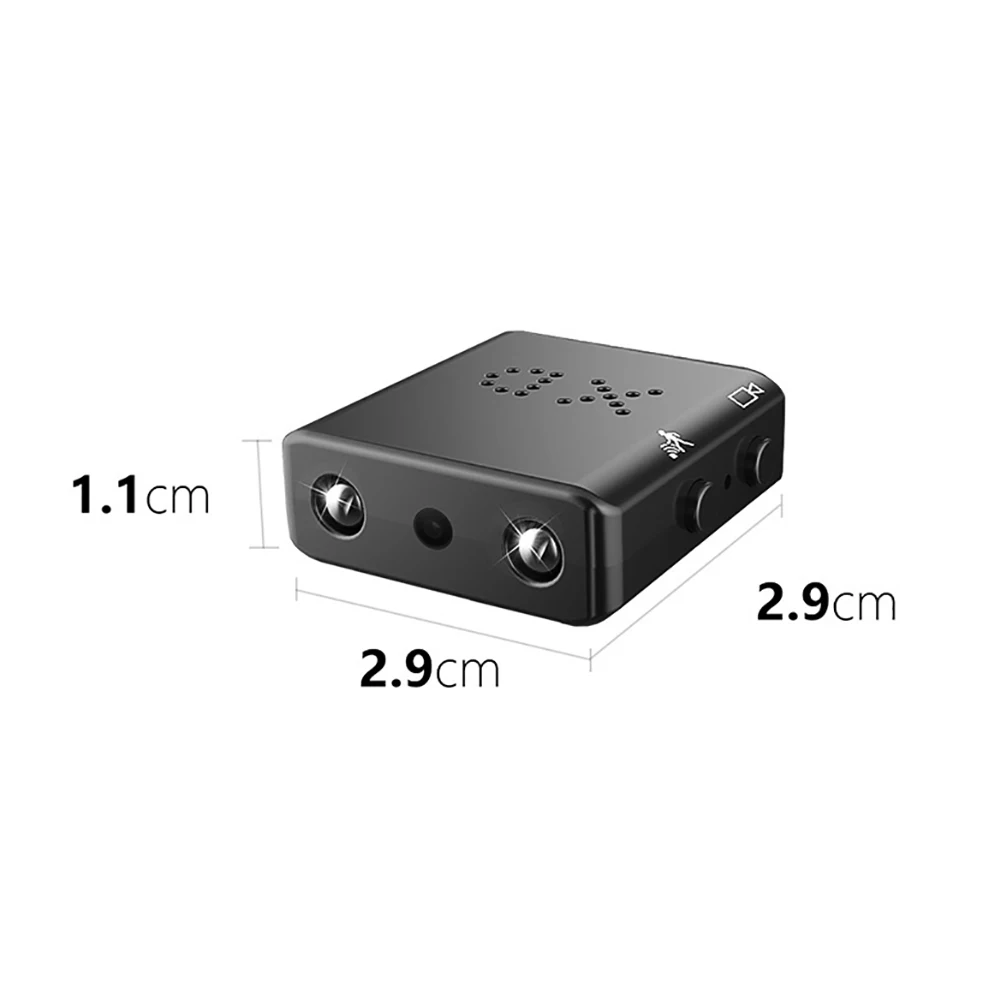 smallest hd 1080p wifi xd mini camcorder night vision micro camera motion detection dv dvr security camera support hidden tf free global shipping