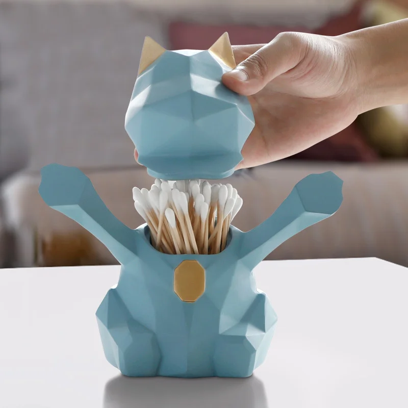 Шкатулка для зубочисток в скандинавском стиле креативный держатель ватных