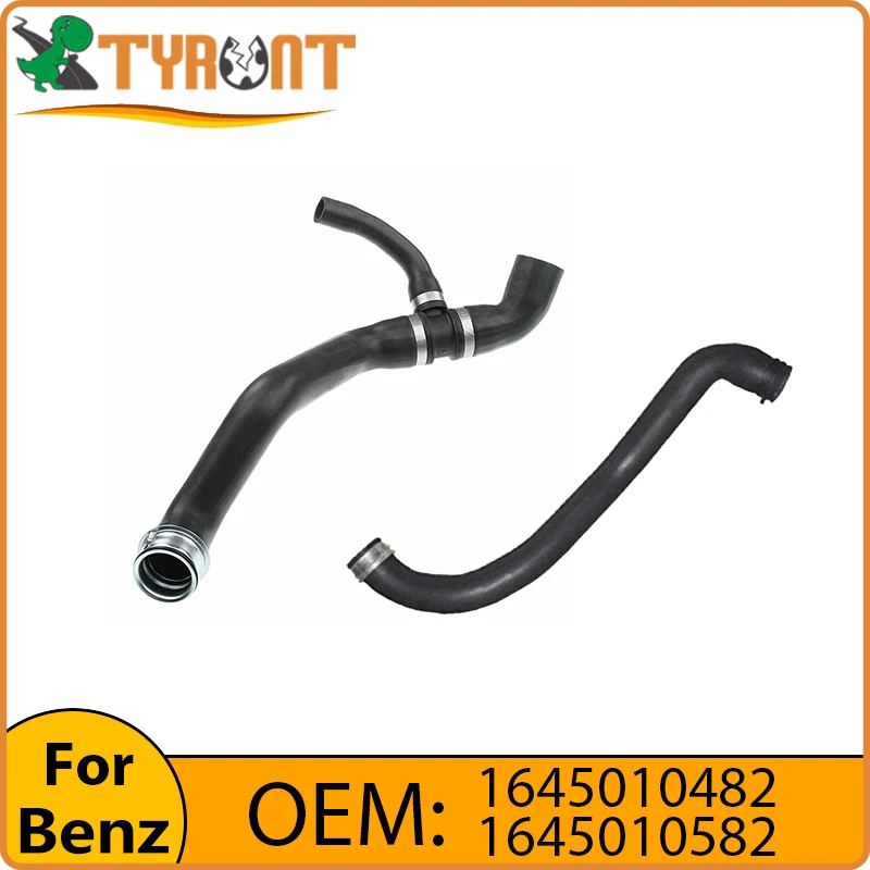 

TYRNT Tank Radiator Hose Coolant Up Down Pipe Replacement Part #1645010482 1645010582 For Mercedes Benz W164 M-Class ML 300 350