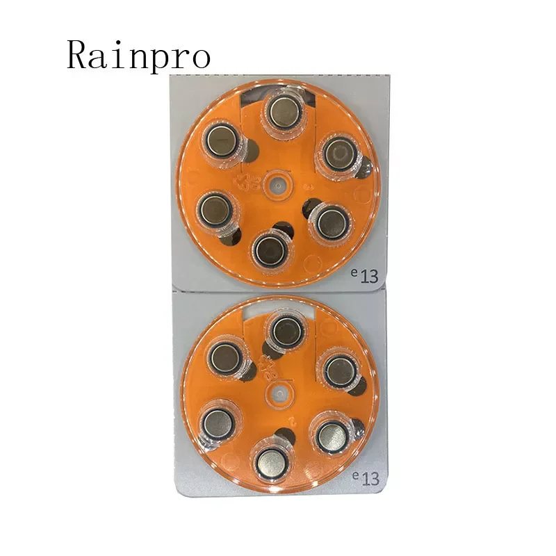 

NEW2023 12pcs/lot Hearing Aid Batteries A13 13A E13 ZA13 13 PR48 Engine battery best quality