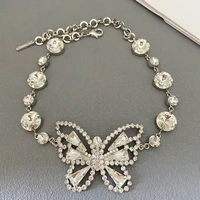 timeless wonder shiny zirconia butterfly necklace for women designer jewelry gothic luxury brand rare bride gift rumway uk 6553