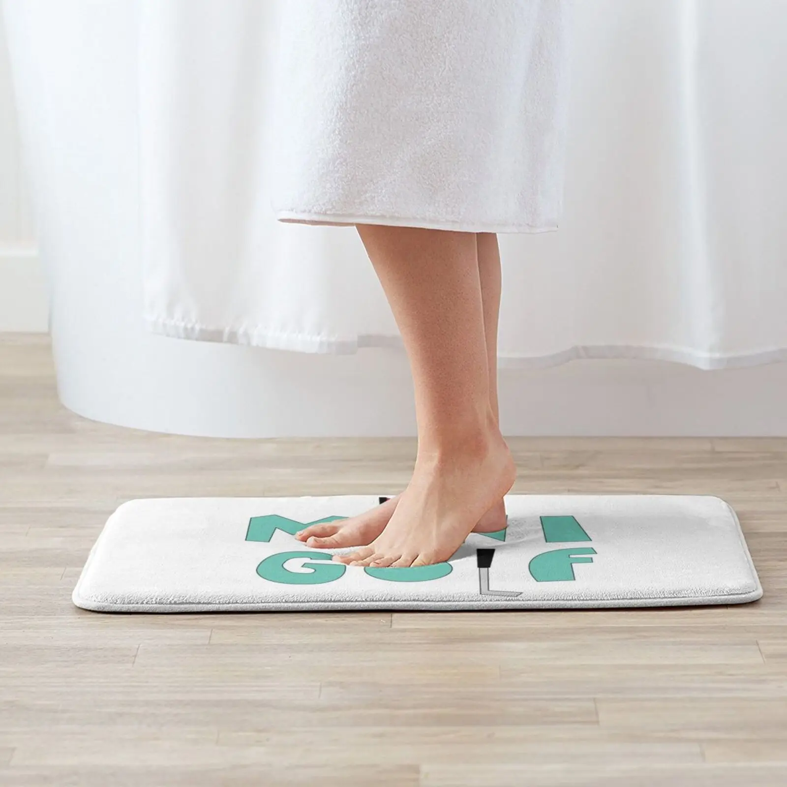 Мини ковер в стиле гольф влагопоглощающий нескользящий дверной коврик для