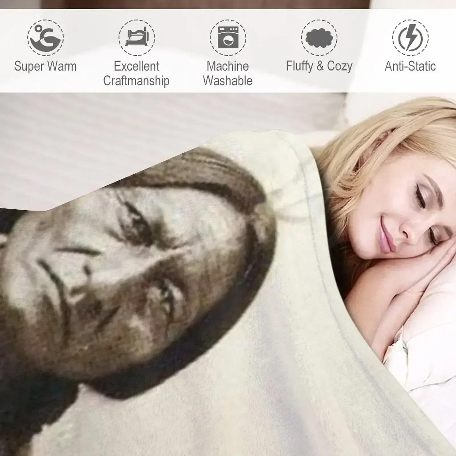 Сидящий бык - одеяло Hunkpapa Lakota рождественские украшения декоративные одеяла