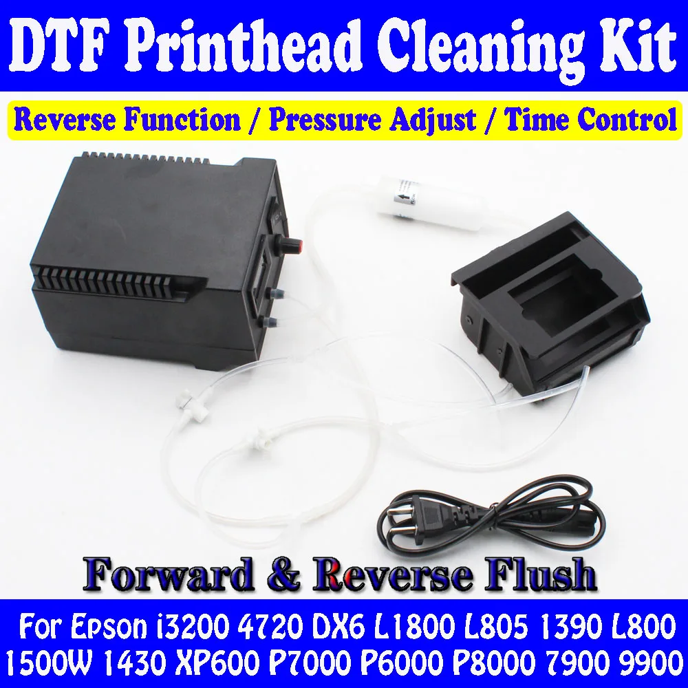 Набор для мытья головки принтера XP600 DX6 i3200 TX800 Epson L805 L8050 L1800 L800 P7000 L1110 печатающая