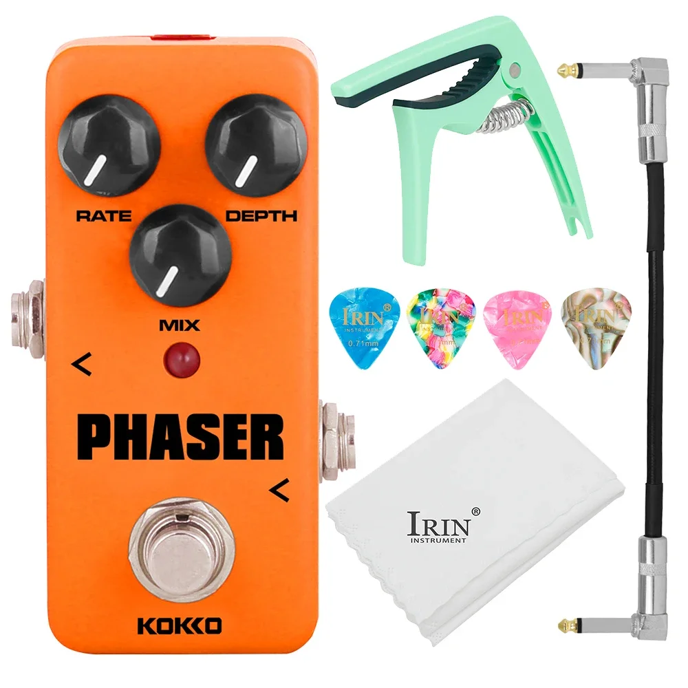 Kokko педаль для электрогитары аналоговые мини-эффекты Phaser аксессуары Микс-ручка