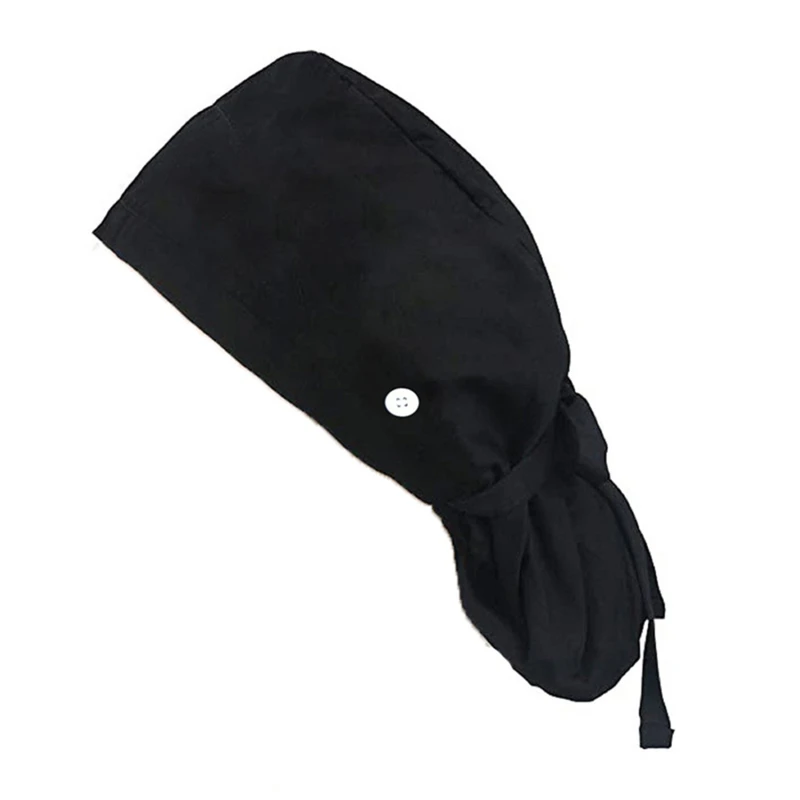 Регулируемые хирургические шапочки-скрабы рабочая шапочка держатель для хвоста