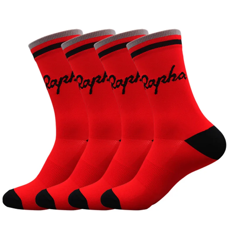 4pairs New cycling socks High Quality compression socks men and women soccer socks basketball socks 5 Color