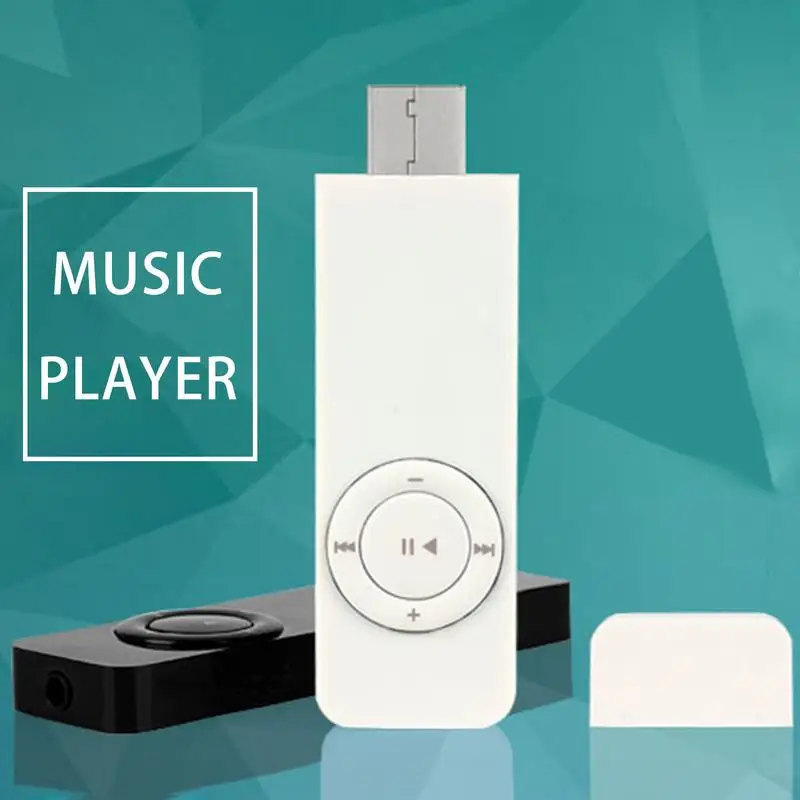 MP3-плеер Портативный с длинной полосой USB Подключаемая карта музыкальное
