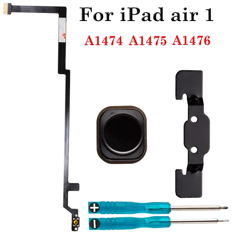 1 комплект кнопки home с гибким кабелем для iPad Air a1474 a1475 a1476