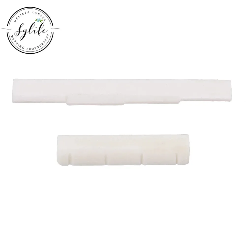 

Ukulele UK Bone Neck Nut Slotted & Saddle Set